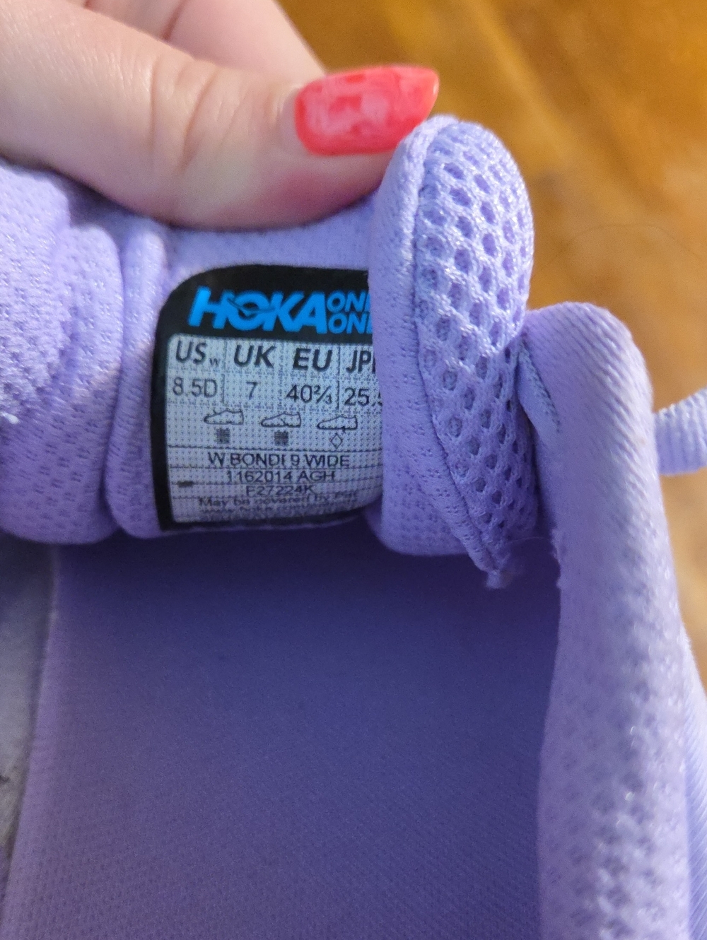 Womens Hoka Bondi 9. Size 8.5W - Picture 5 of 5
